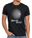 Doppler Effect T-Shirt Style 3 Braun/Lila/Schwarz