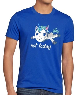 style3 T-Shirt Not today Unicorn Einhorn spruch style3 T-Shirt Not today Unicorn Einhorn spruch