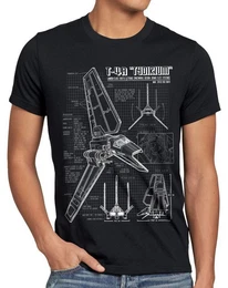 T-Shirt Tydirium Lambda T-4A Shuttle star krieg wars imperium der sterne