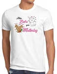 style3 T-Shirt Alles Liebe zum Muttertag Rosa/Braun/Silber