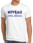 style3 T-Shirt Niveau ist keine Handcreme Funshirt Spruch Creme
