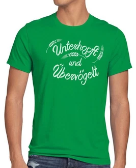 Style3 T-Shirt Unterhopft bervgelt Bier Trinken Vatertag Männertag Oktoberfest Style3 T-Shirt Unterhopft bervgelt Bier Trinken Vatertag Männertag Oktoberfest