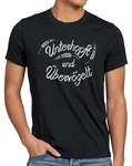 Style3 T-Shirt Unterhopft bervgelt Bier Trinken Vatertag Männertag Oktoberfest Hellblau/Weiß/Lila/Schwarz/Beige