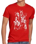 style3 T-Shirt Anime Heroes Rot