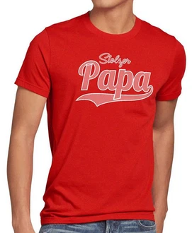 Style3 T-Shirt Stolzer Papa Vater Dad Vatertag Männertag Geburtstag Style3 T-Shirt Stolzer Papa Vater Dad Vatertag Männertag Geburtstag