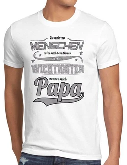 style3 T-Shirt Meisten Menschen rufen Namen wichtigsten Papa Vater Fun Spruch Braun/Grau/Silber/Weiß style3 T-Shirt Meisten Menschen rufen Namen wichtigsten Papa Vater Fun Spruch Braun/Grau/Silber/Weiß
