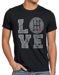 Love Gear Auto Gänge Tuner Top Motor Tuning Schaltung T-Shirt (style3) Schwarz/Dunkelblau/Dunkelgrau/Braun/Grau