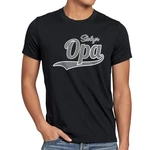 style3 T-Shirt Stolzer Opa Grovater Funshirt Spruchshirt Schwarz/Braun/Rot