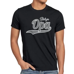 style3 T-Shirt Stolzer Opa Grovater Funshirt Spruchshirt Schwarz/Braun/Rot