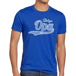 style3 T-Shirt Stolzer Opa Grovater Funshirt Spruchshirt Blau