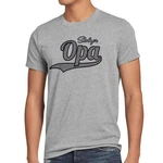style3 T-Shirt Stolzer Opa Grovater Funshirt Spruchshirt Grau/Dunkelgrau/Braun/Hellgrau
