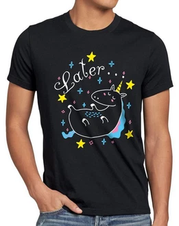 style3 T-Shirt Later Sleepy Unicorn style3 T-Shirt Later Sleepy Unicorn