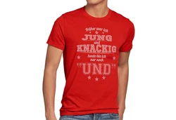 style3 T-Shirt Frher Jung und Knackig  Rot