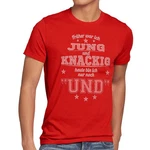 style3 T-Shirt Frher Jung und Knackig  Rot