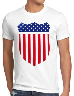 style3 T-Shirt USA Amerika Medal Medaille Wappen Flagge sheriff stars stripes us style3 T-Shirt USA Amerika Medal Medaille Wappen Flagge sheriff stars stripes us