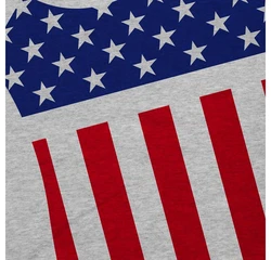 style3 T-Shirt USA Amerika Medal Medaille Wappen Flagge sheriff stars stripes us Silber/Rot/Grau/Hellgrau/Dunkelgrau/Blau