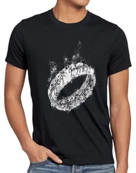 style3 T-Shirt Eine Ring Der Lord Silber/Schwarz