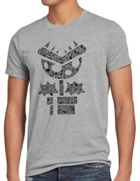 T-Shirt Super Piranha mario videospiel gamer world game boy nes snes wii