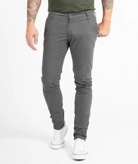 Indumentum Herren Chino Hose Slim Fit IS-305
