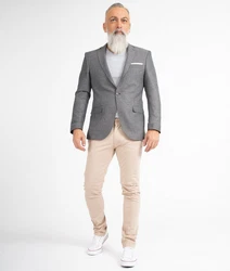 Indumentum Herren Chino Hose Slim Fit IS-305 IS-305