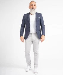 Indumentum Herren Chino Hose Slim Fit IS-305 IS-305