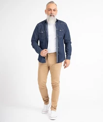 Indumentum Herren Chino Hose Slim Fit IS-305 IS-305