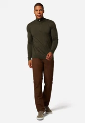 RICANO 5-Pocket Lederhose RT-101 Braun/Beige/Dunkelbraun/Khaki