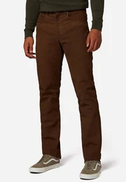 Lederhose RT-101 Hochwertiges Bffel-Nubuk Leder , 5-Pocket-Stil - Lederjeans