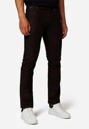 Lederhose RT-101 Hochwertiges Bffel-Nubuk Leder , 5-Pocket-Stil - Lederjeans