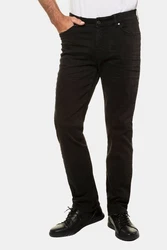 JP1880 5-Pocket Jeans FLEXNAMIC Denim Straight Fit Dunkelblau/Blau/Schwarz