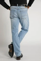 JP1880 5-Pocket Jeans FLEXNAMIC Denim Straight Fit Hellblau/Blau