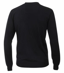 Redmond Pullover Uni Dunkelblau/Schwarz/Blau/Hellblau