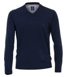 Redmond Pullover Uni Dunkelblau/Blau/Hellblau