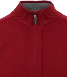 Redmond Strickjacke 681 Dunkelrot/Rot/Bordeaux