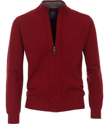 Redmond Strickjacke 681 Dunkelrot/Rot/Bordeaux