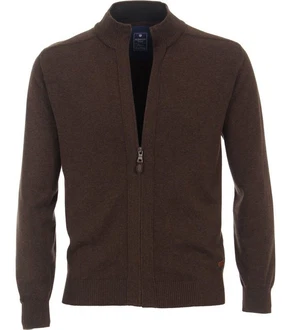 Redmond Strickjacke 681 Dunkelbraun/Braun/Grau/Khaki/Dunkelgrün