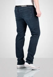 Alessandro Salvarini Straight-Jeans ASArcilio Dunkelblau/Blau