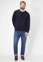 Suprax Regular-fit Jeans mit Komfort-Dehnbund und Sicherheitstasche 