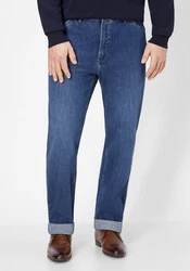 Suprax Regular-fit Jeans mit Komfort-Dehnbund und Sicherheitstasche 