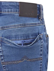 Suprax Regular-fit Jeans mit Komfort-Dehnbund und Sicherheitstasche 