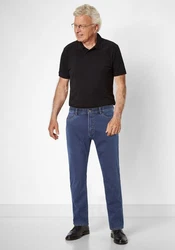 Suprax Regular-fit Jeans mit Komfort-Dehnbund und Sicherheitstasche 