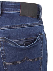 Suprax Regular-fit Jeans mit Komfort-Dehnbund und Sicherheitstasche 