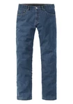 Suprax Regular-fit Jeans mit Komfort-Dehnbund und Sicherheitstasche Blau/Dunkelblau/Hellblau