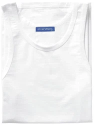 stroendberg Tanktop Creme/Weiß/Braun