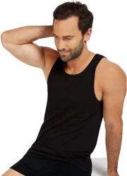 stroendberg Tanktop Schwarz/Dunkelblau