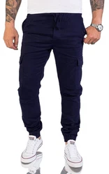 Rock Creek Cargohose H-179 Dunkelblau/Blau
