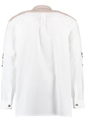 OS-Trachten Trachtenhemd Nevai Langarmhemd Weiß/Beige/Creme