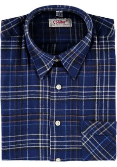 Condor Flanellhemd Tuowam Langarmhemd Dunkelblau/Blau/Hellblau Condor Flanellhemd Tuowam Langarmhemd Dunkelblau/Blau/Hellblau