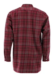 Condor Flanellhemd Tuowam Langarmhemd Rot/Dunkelrot/Braun