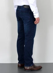 ADAM JEANS Straight Hose Regular Fit Herren (JEANS) Dunkelblau/Blau
